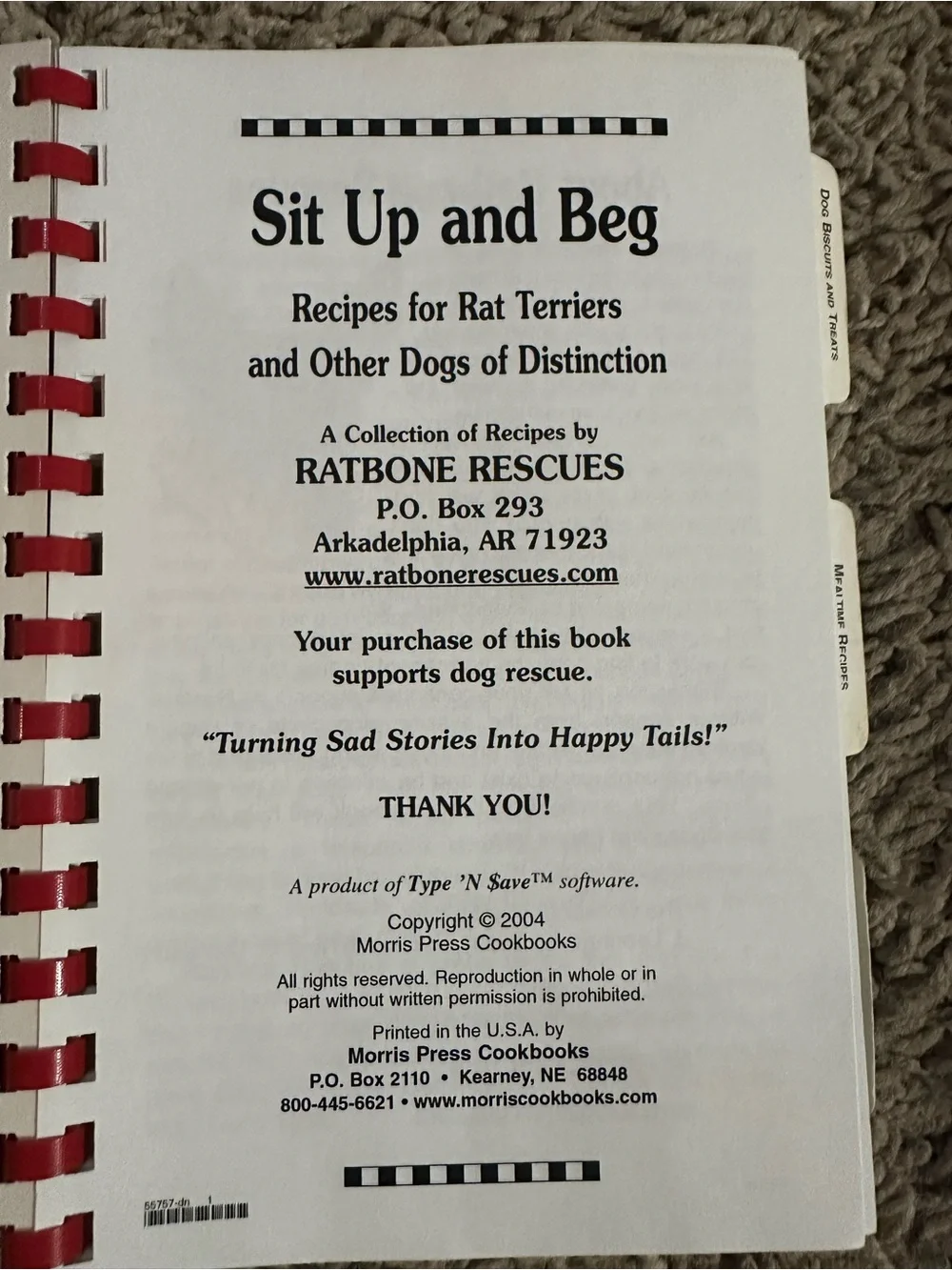 Sit Up and Beg! Recipes for Rat Terriers